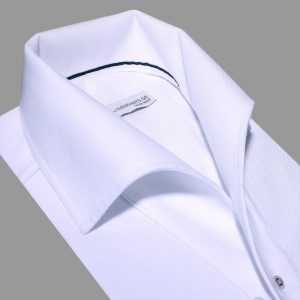 Λευκό polo shirts one piece collar bespoke
