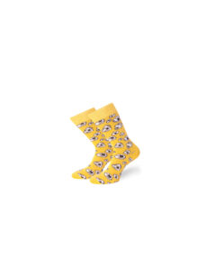 Unisex Κάλτσες Κίτρινες